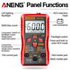 Multifunctional ANENG M118A Digital Multimeter + A3010 Tester Pen Kit True RMS 6000/4000 Counts Auto-Rang AC/DC Transistor Voltage Small Tester Tools