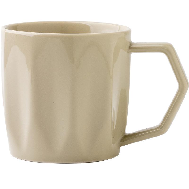 Retro Design Cup Household Drinking Cup Simple Coffee Cup Couple Ceramic Cup Light Luxury