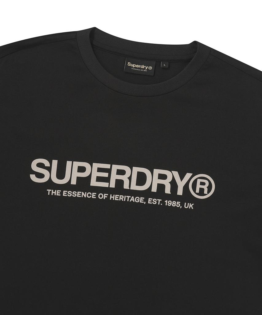 Syupeodeulai Core Logo T-Shirt Black Sduiscq65Blk