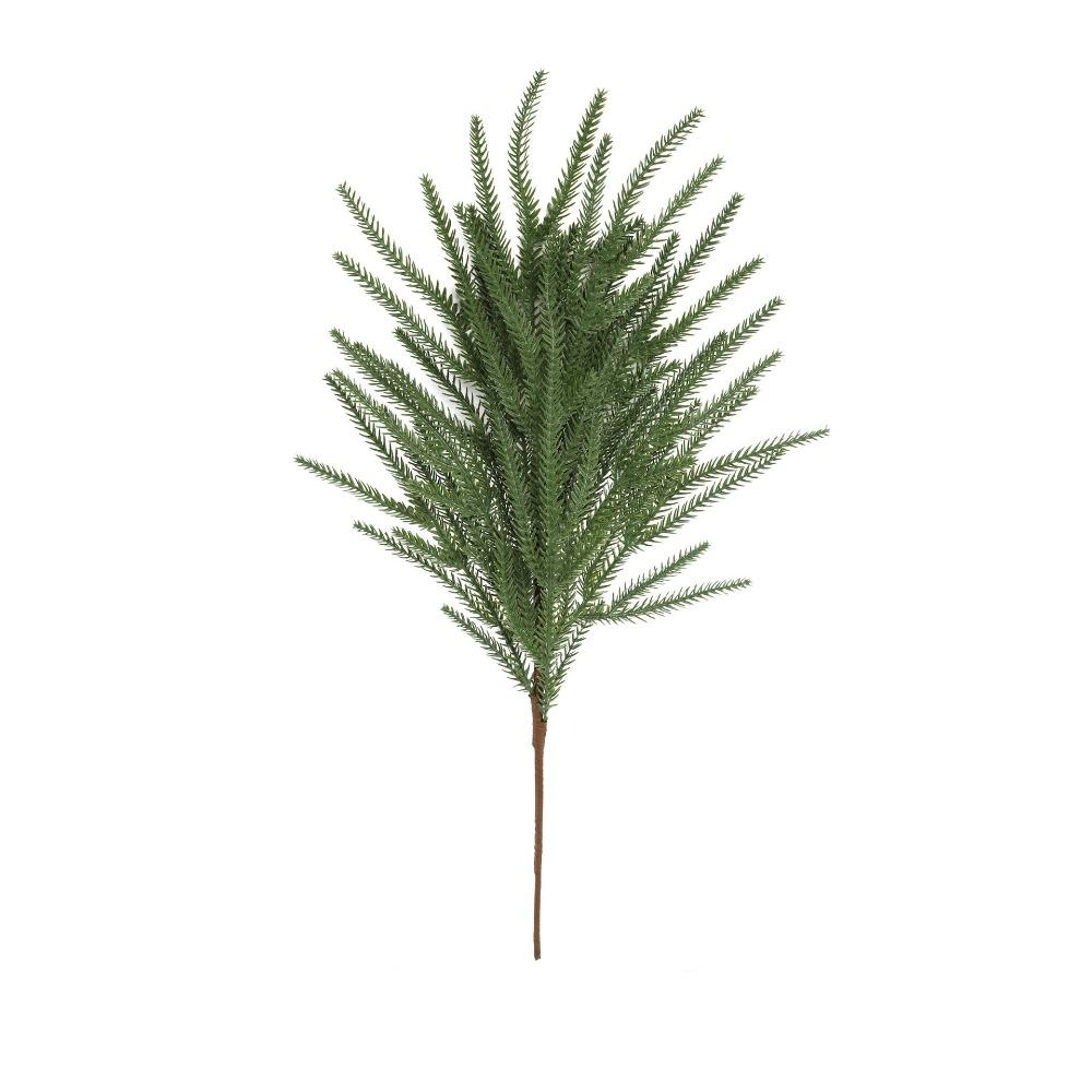 DIY Wreath Simulation Ceder Branches Plastic Christmas Pine Stem  Home Decoration