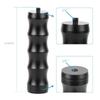 Aluminum Alloy Single Hand Camera Grip Ergonomic Handle with 1/4 Screw Mount for Outdoor Photography and Video Shootings