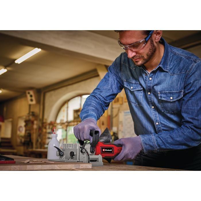 Einhell Fraiseuse À Lamelle TE-BJ 900 (900 W, Profondeur De Fraisage 20 Mm, Sac Collecteur De Poussière)
