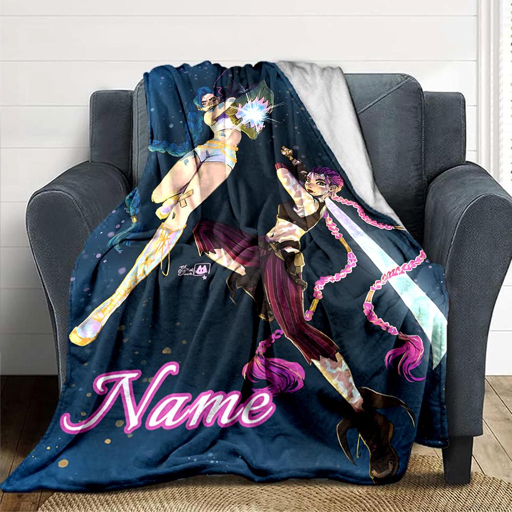 Custom Name Galactic Duelists Party Blanket For Couch Bed Plush Cozy Fuzzy Blanket Super Soft Warm Blankets For Fall And Winter 091618