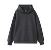 Unisex Luxury Air Layer Cotton Hooded Sweatshirt with Custom Embroidery Logo