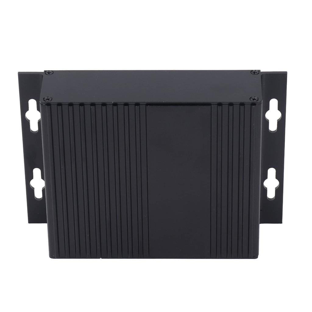 Aluminum Project Box Sandblasting Oxidation Treatment Corrosion Resistant Waterproof Heat Dissipation Case