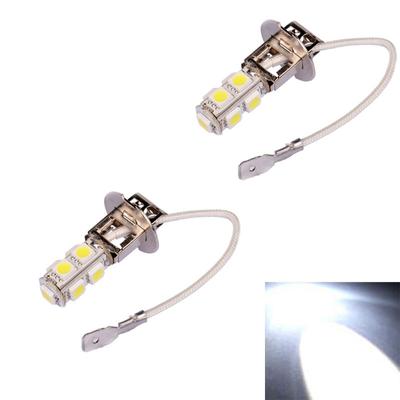 1/2PCS Auto Licht H3 LED High Power LED Nebel Licht Tagfahrlicht Glühbirne 5500K-6500K Super Helle LED Auto Birne
