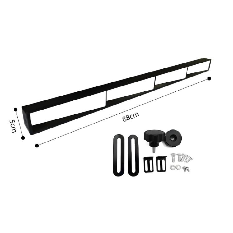 Low Reflection Adjustable Golf Cart Rear View Mirror Functions In All Conditions