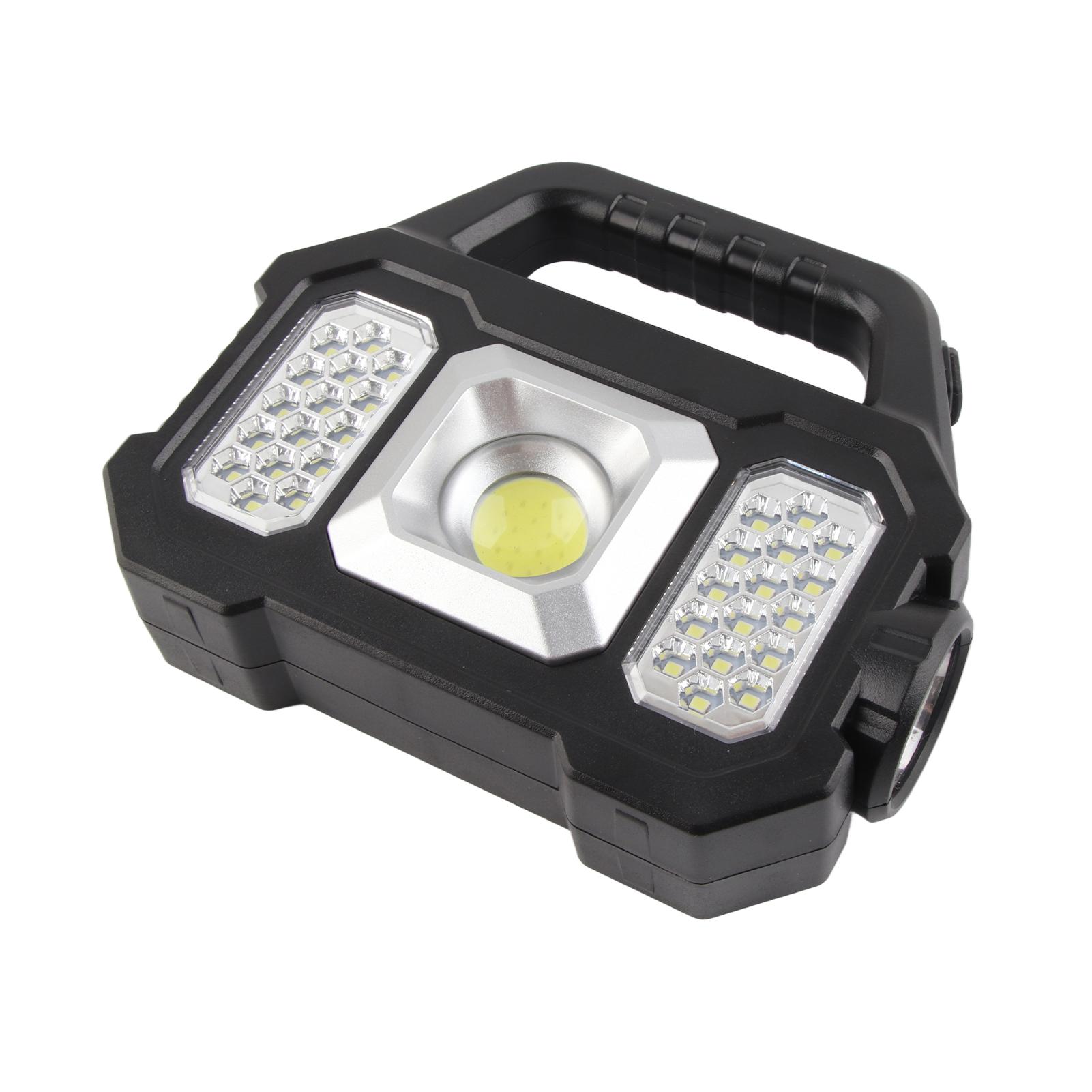 

Солнечный уличный фонарик Портативный перезаряжаемый Сверхяркий Водонепроницаемый Многофункциональный рабочий свет