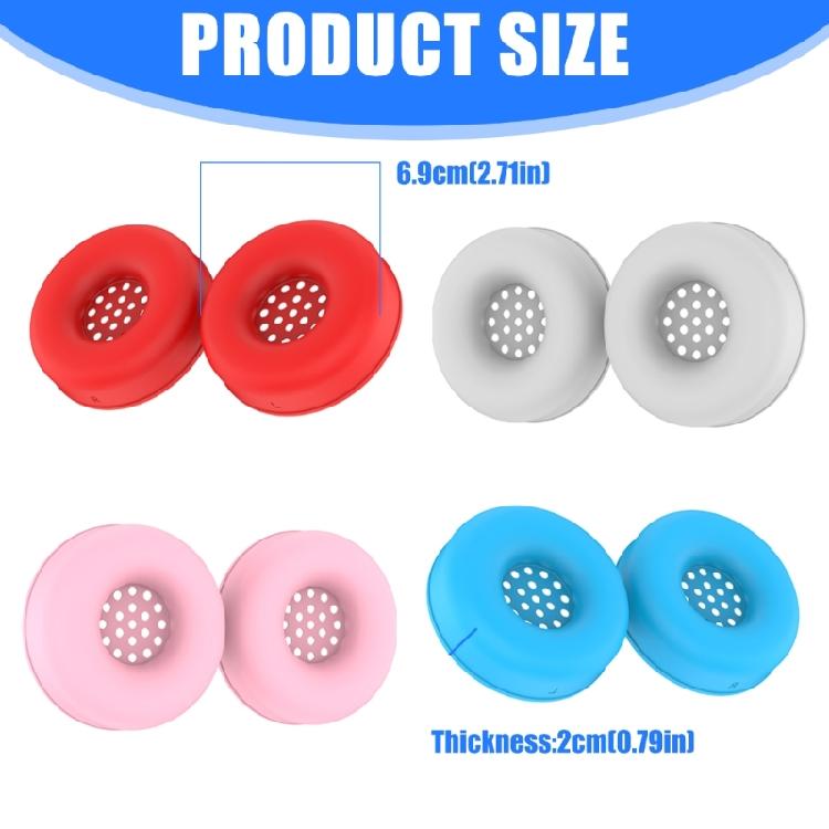 Soft Silicone Earbud Protectors for Toniebox 2 Headphone Ear Cushions Covers Comfortable Wear Reduce Discomfort