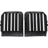 ApplianPar Front Left and Right Side Bumper Lower Grille Fog Light Grill Cover Trim for Nissan Pathfinder 1998-2004
