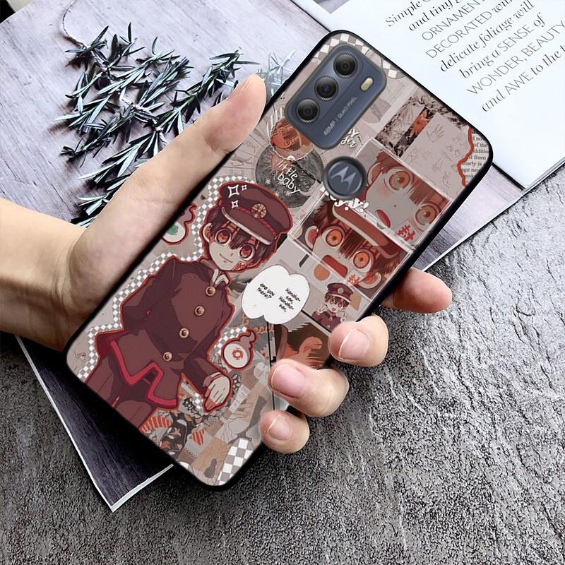 Toilet bound hanako kun Phone Case for Moto E7 Plus E32 E20 E40 Edge 20 Lite G22 G52 G20 G30 G100 G60 G50 G10 G Pure G Stylus