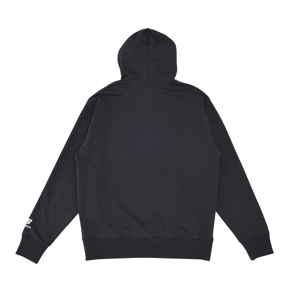 New Balance Essentials Φούτερ με Κουκούλα Varsity MT33553 ACK L Ανδρικό (Μαύρο Τοπ)