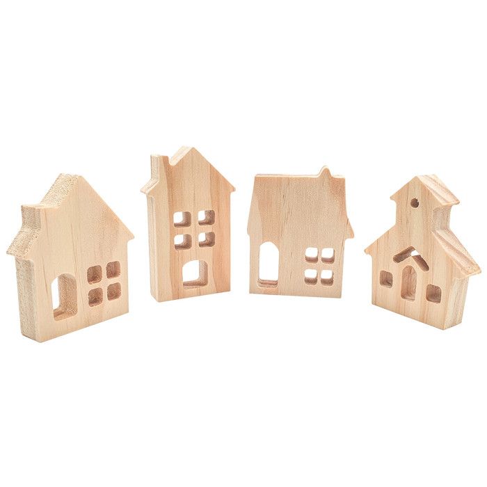Maisons à poser en bois 7 à 8 cm 4 pièces