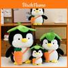 Süßes Blatt-Pinguin-Stofftier mit PP-Baumwollfüllung für Komfort beim Zubettgehen und als Geschenk für Kinder