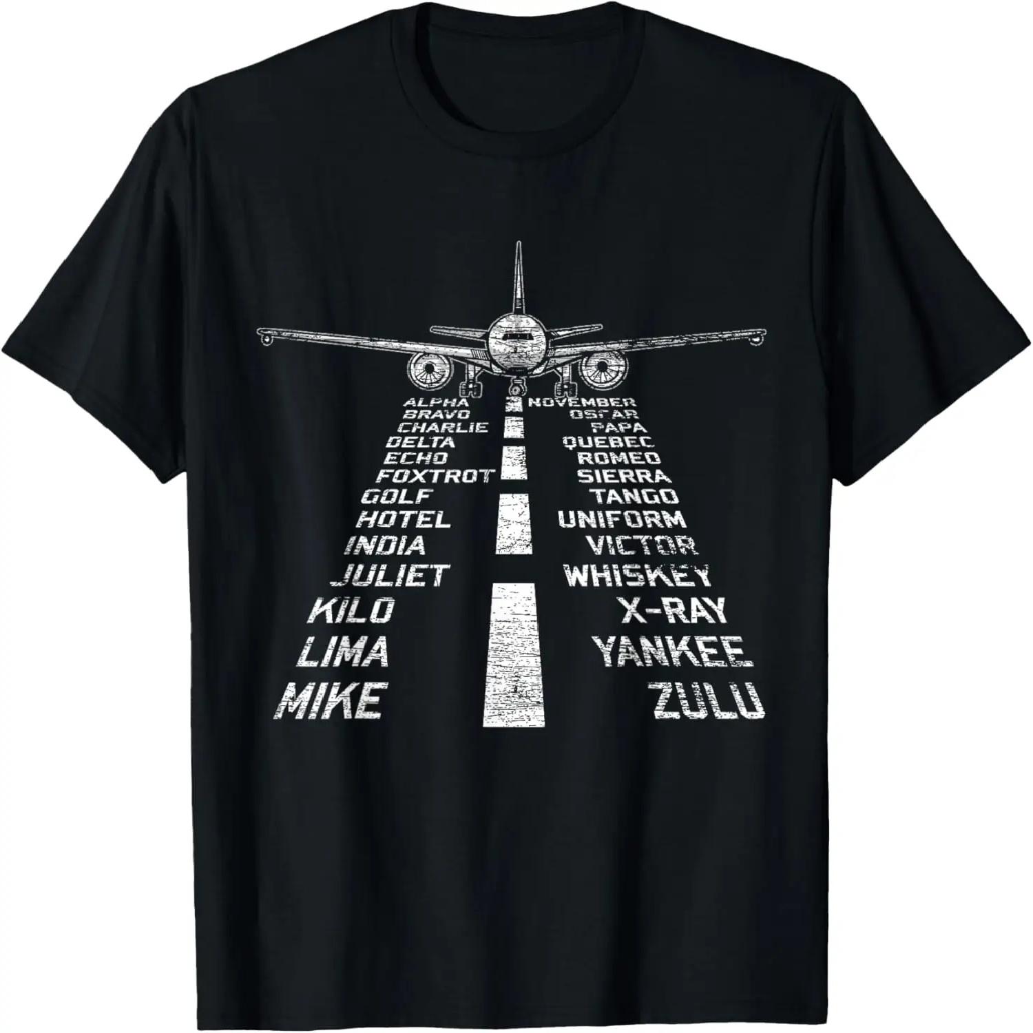 Retro Distressed Aviation Plane Pilot T-Shirt XXXXL