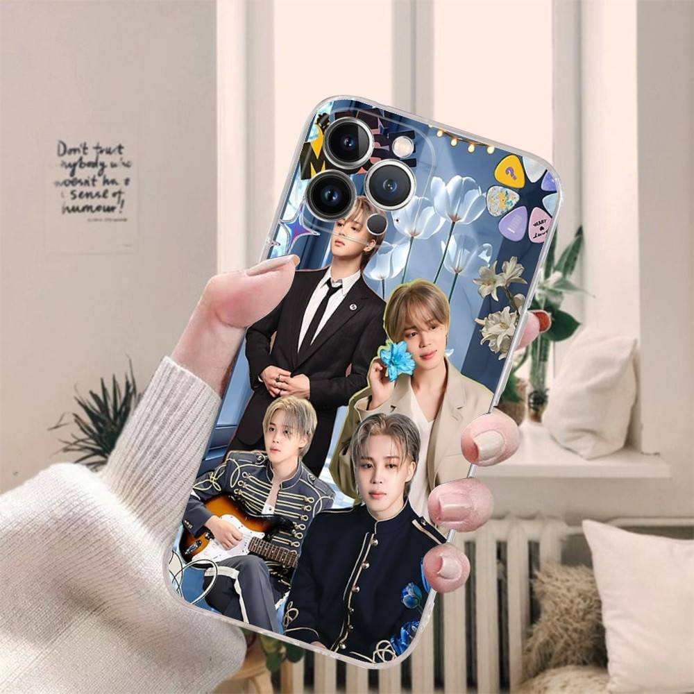 Singer J-Jimin Kpop MUSE For IPhone 17 16 15 14 13 12 Mini 11 Pro Max Transparent Case