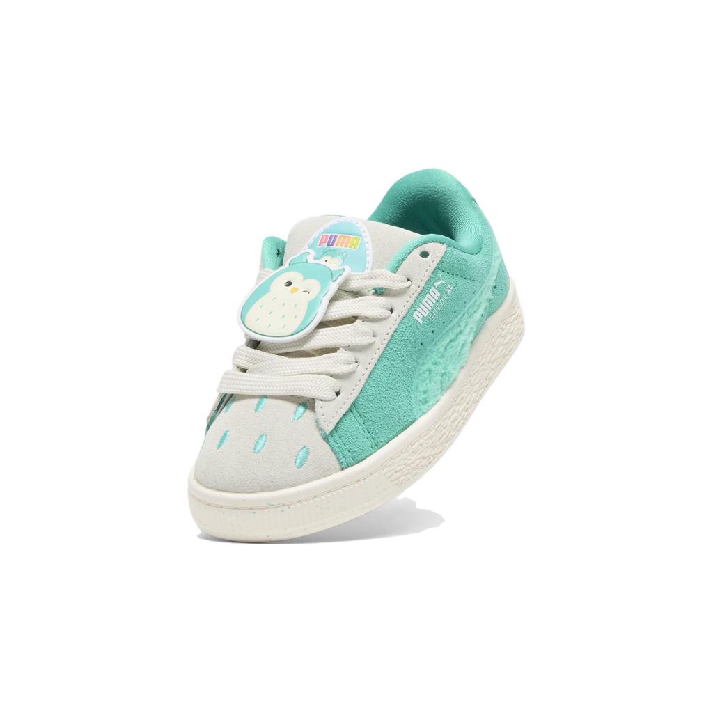 Puma Squishmallows x Suede XL Little Kid Winston Kids Sneakers Teal Warm-White Alpine-Snow 397503-01