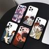Japanese Classic Anime H-Horimiya Vintage Phone Case For IPhone 17 Air 16 15 14 13 Pro Max 11 12 Black Silicone Cover