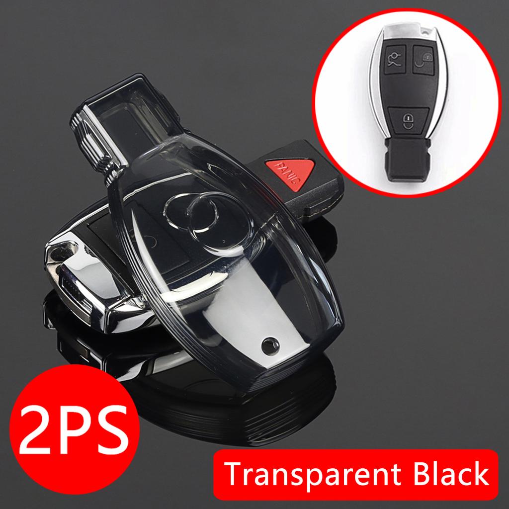 Transparent Tpu Car Key Case Accessories For Mercedes Benz W176 W246 W204 W205 W212 W221 W166 X253 C253 W463 C117 C218 X156 R172