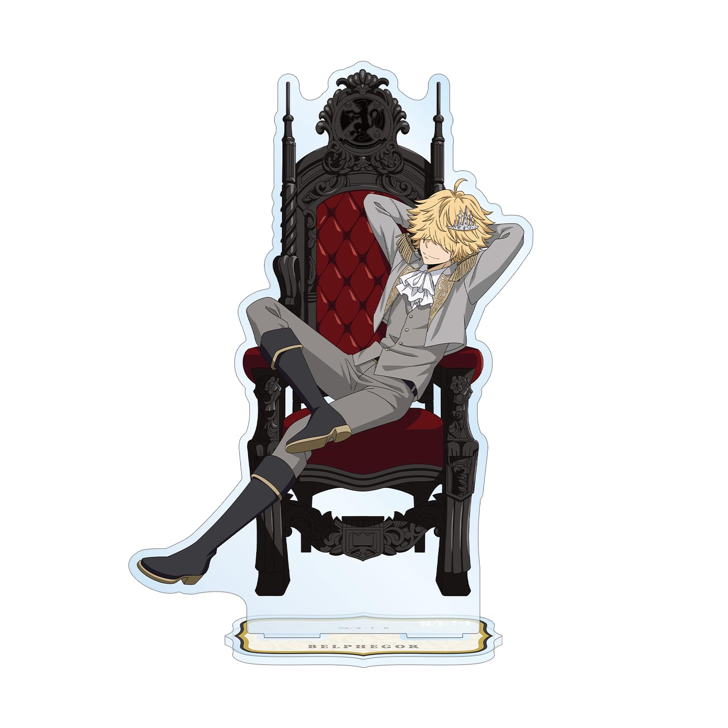 

Katekyo Hitman Original Belphegor Years Dreaming Throne Big Acrylic Stand REBORN! Illustration [10 Later] ver.