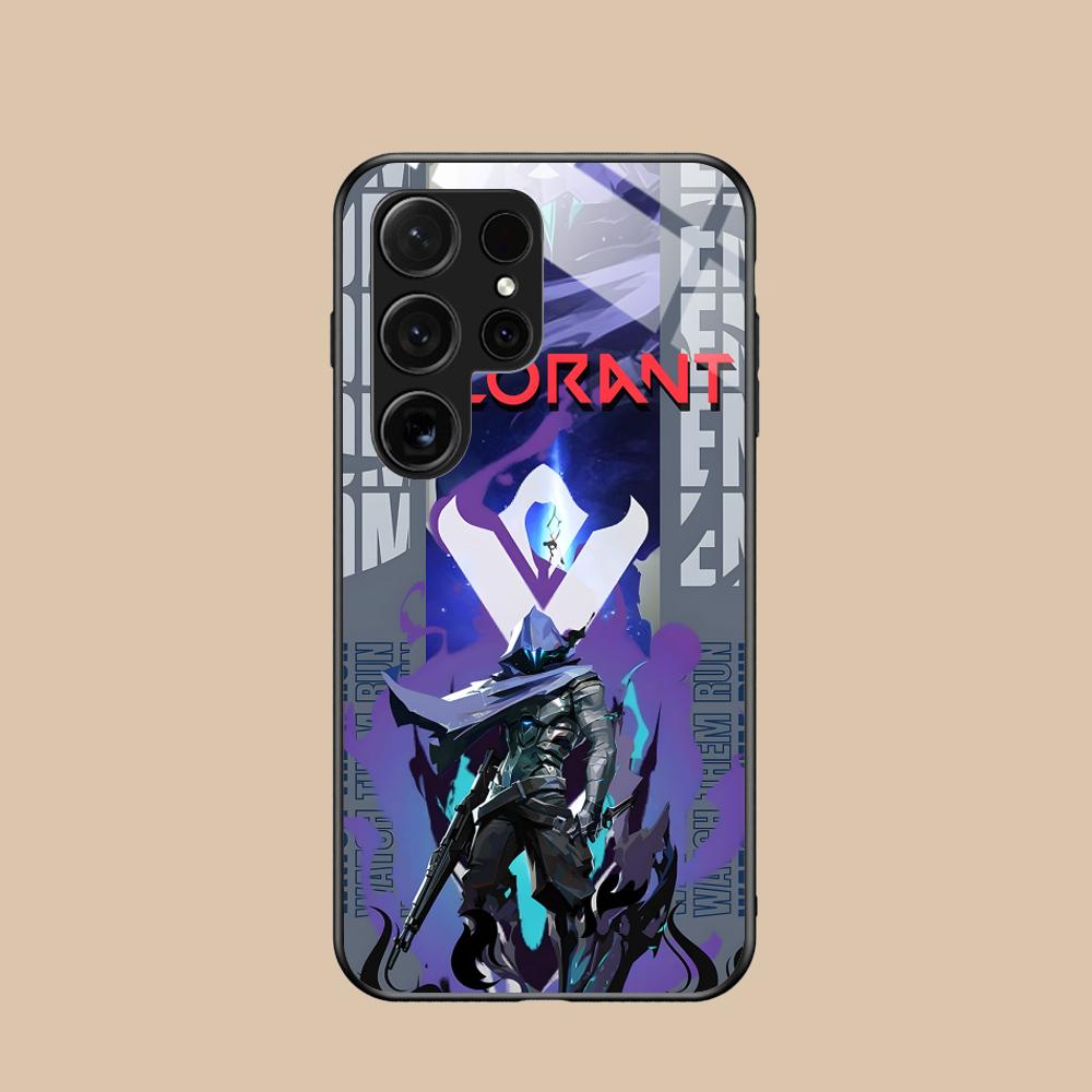 

Чехол-бампер Valo Omen для Samsung Galaxy A56 55 54 53 52 51 36 35 34 23 16 15 5G Защитная стеклянная крышка Galaxy A52
