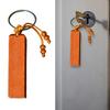 10 Pieces Natural Wood Key Holders for Custom Handmade Projects Engravable Keychains Unique Gifts Jewelry Accessories