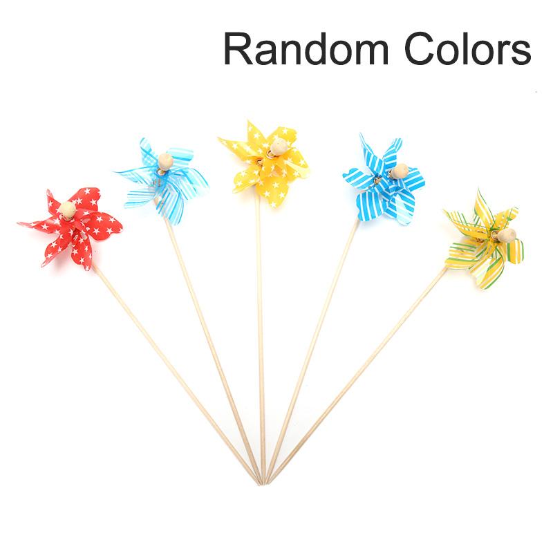 Mini Windmill Wind Spinner Home Garden Yard Decoration Kids Children Toys