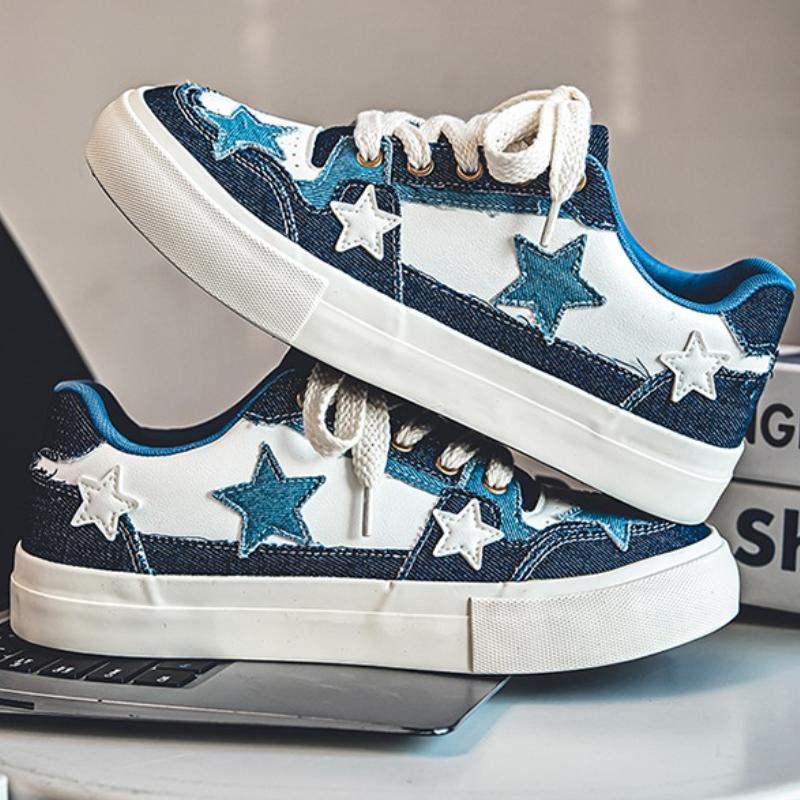 

Мужская парусиновая обувь, модные повседневные кроссовки высокого качества на плоской подошве со шнуровкой, мужские кроссовки 44 синий