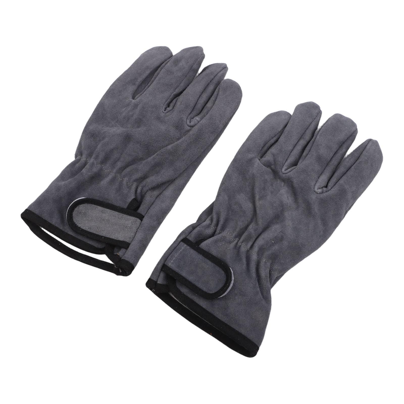 

Outdoor Anti-scalding BBQ Gloves For Camping Barbecue Grilling Cooking Baking Outdoor Picnic Cooking Oven Gloves сірий колір