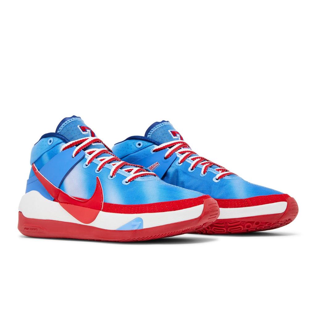 Nike KD 13 EP 'New Jersey Nets Hardwood Classics' (Unisex) University Blue / White / University Red Basketball Shoes DC0007 400