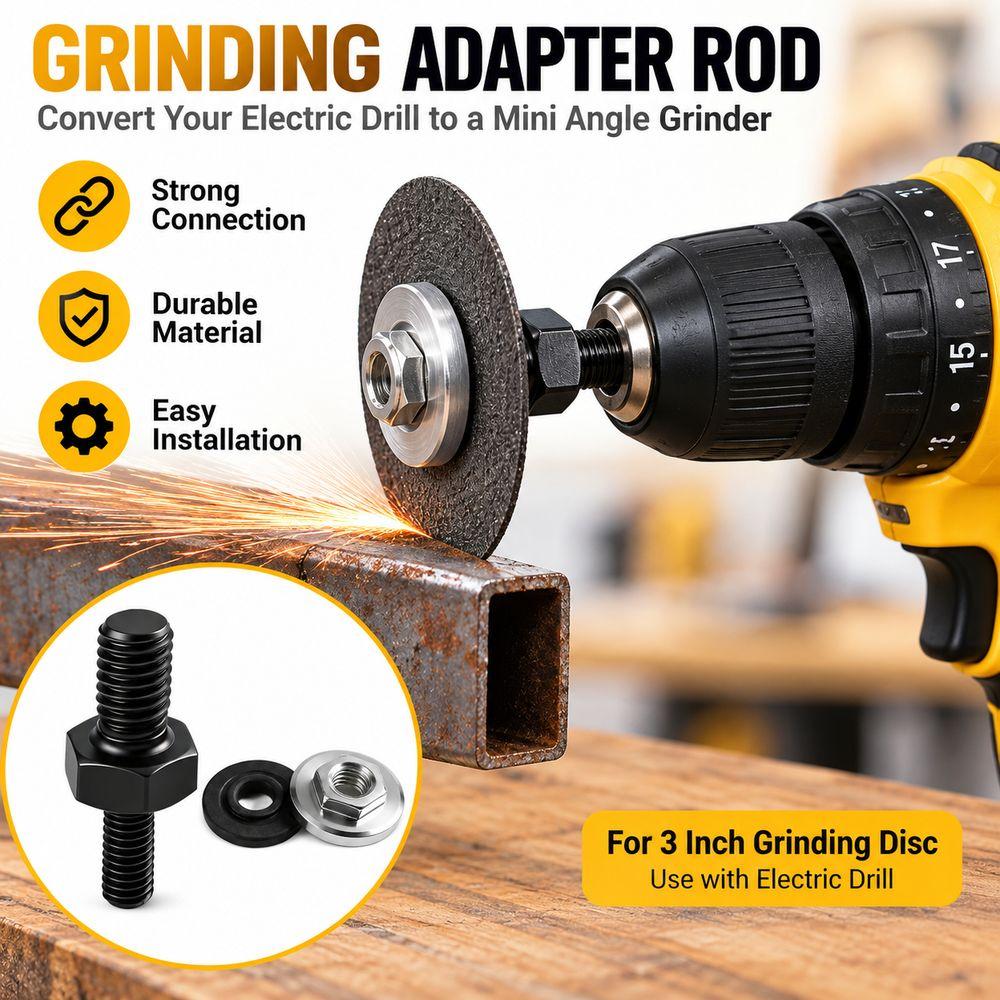 Threaded Connector Angle Grinder Adapter Angle Grinder Conversion Shaft  Hardware Accessories