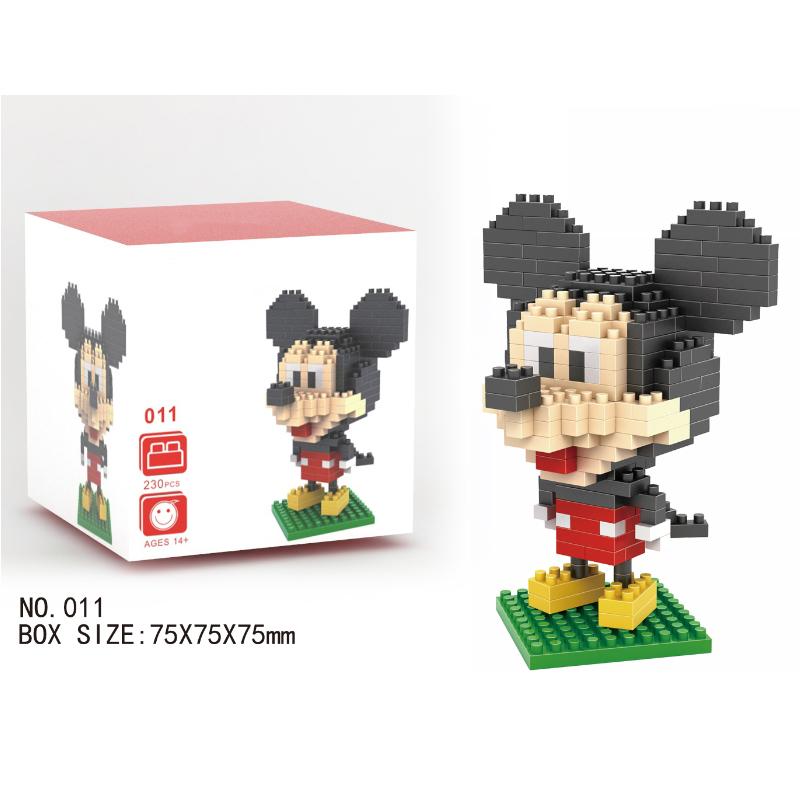 Mario bros Yoshi Action Figure Micro Blocks Nano Building Blocks Cartoon Toys For Kids Gifts