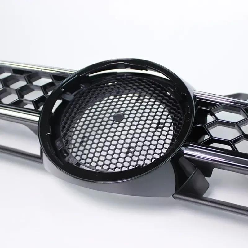 For Volkswagen Golf 6 MK6 GTI 2009-2013 GTI Style Car Front Bumper Centre Grille Honeycomb Mesh Upper Grille Front Racing Grills