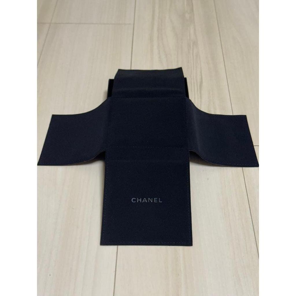 Used CHANEL Accessory Case Empty Box Camellia Ribbon