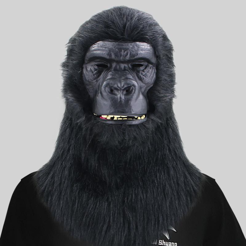 Funny Creative Mouth-opening Animal Head Mask For Costume Parties Halloween Celebrations