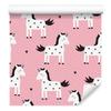 Unicorns with Stars Wallpaper for Living Room and Bedroom 50x1000