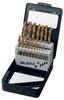 PAOCK Power Sonic Titanium Drill Bits, 19-Piece Set, THD-19P