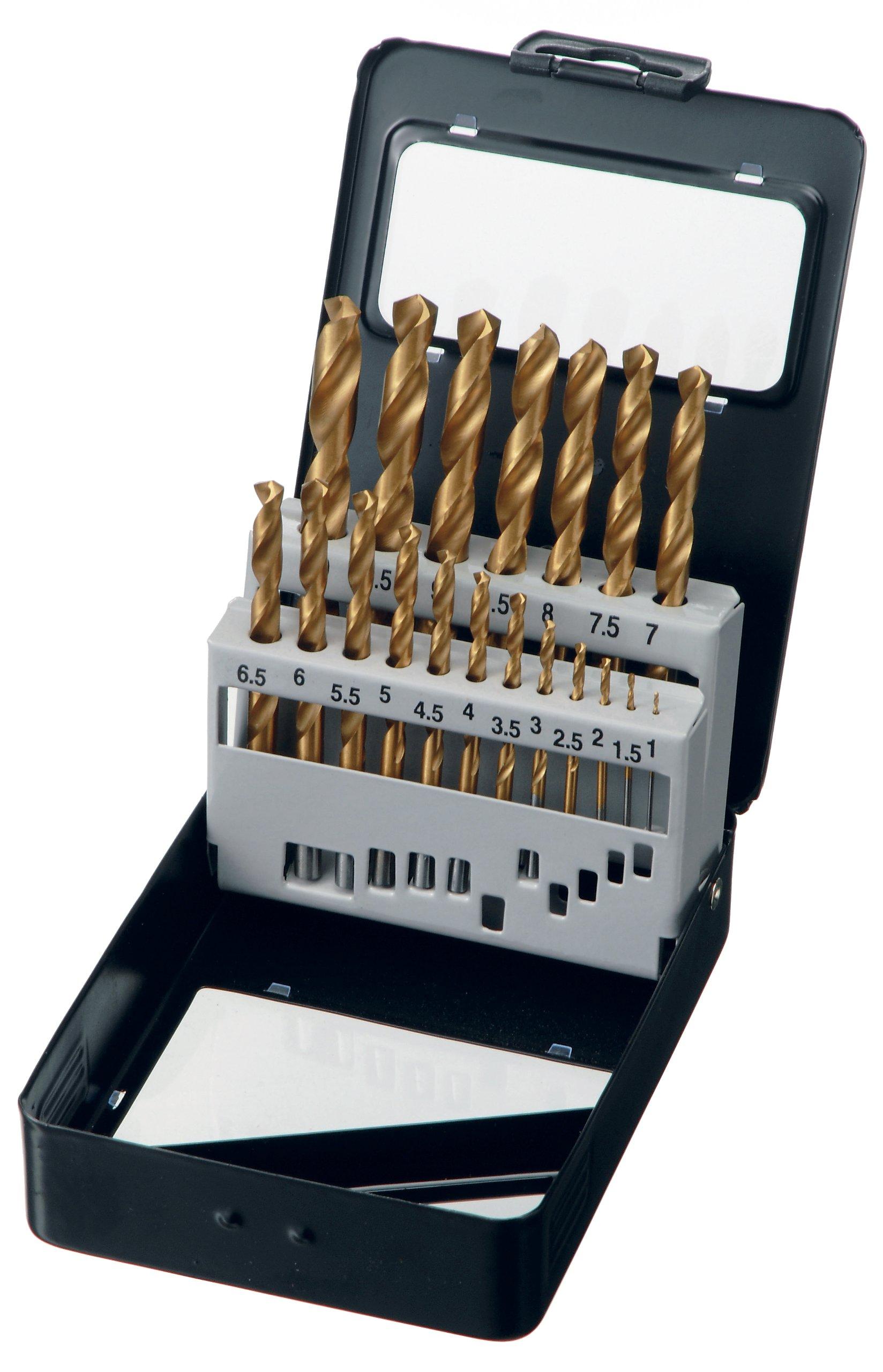 

PAOCK Power Sonic Titanium Drill Bits, 19-Piece Set, THD-19P