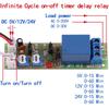 Adjustable Times Switch Module DC 5V/12V/24V Delay On/Off Timer Delay Switch Module 6 Types Optional Time Delay(DC 12V 0-15mins)