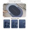 Quick-Drying Non-Slip Diatom Mud Bathroom Mat - Water Absorbent, Stain Resistant, Easy to Clean, Cuttable.