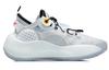 Li Ning BADFIVE Vintage Basketball Shoes Women's Low Top Standard White/Ivory AGBR042-1