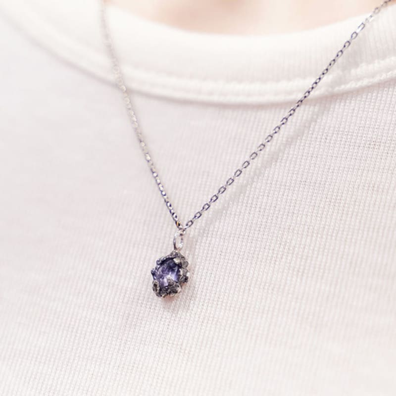 HARANG HR 209N_Iolite Necklace