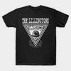 Herren Schwarzes T-Shirt mit Aufdruck The Lillingtons No-Cut Transferpapier Druck Baumwoll-T-Shirt