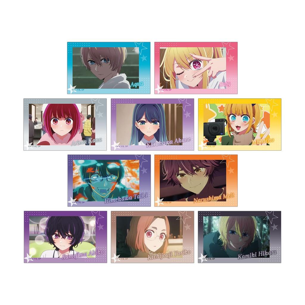 [Oshi no Ko] [Oshi no Ko] Trading Instant Camera Style Illustration Cards (Box of 10)