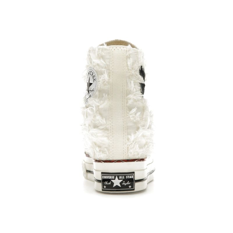 Converse Isabel Marant x Chuck 70 Vnitřní klínek Vysoké Vanilkově bílé Unisex tenisky Krémová Černá Červená A10222C