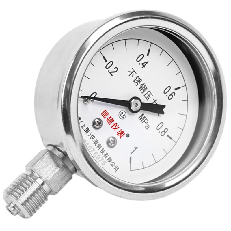 CONJANT Y-60BF Stainless Steel Pressure Gauge (CN Version)