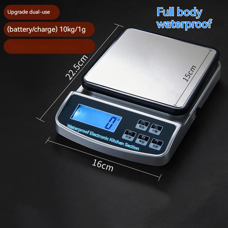 Precision Electronic Scale Stainless Steel Weighing Precision Scale Balance Measurement Digital Kitchen Scale