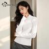 Women's Slim Fit Mock Neck Thermal Knit Top