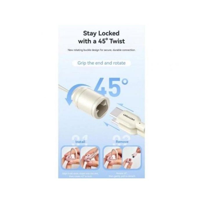 Vention FKBN0-C Powerbank 20000mAh 22.5W USB-A USB-C Compact Beige