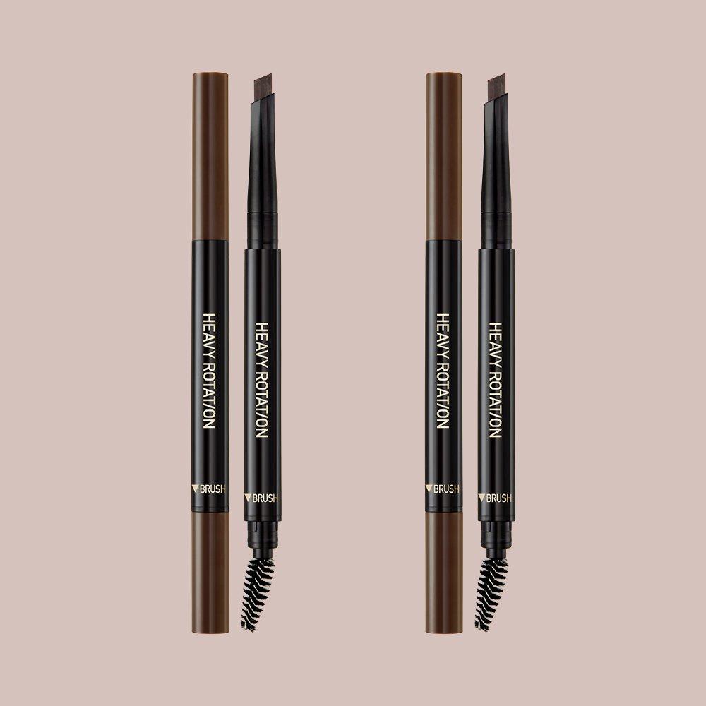 kiss me [1+1] Heavy Rotation Hard Edge Eyebrow Pencil